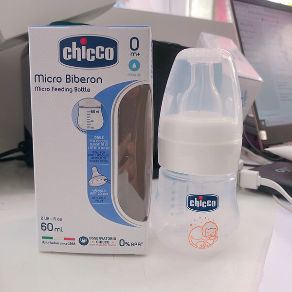 bình sữa chicco cho trẻ sơ sinh