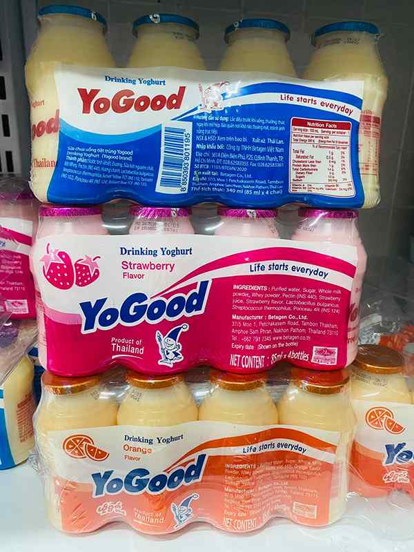 mua sữa chua uống yogood ở đâu chính hãng