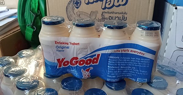 review sữa chua uống yogood