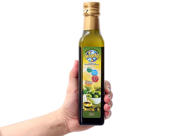 dầu olive cho trẻ ăn dặm Kiddy
