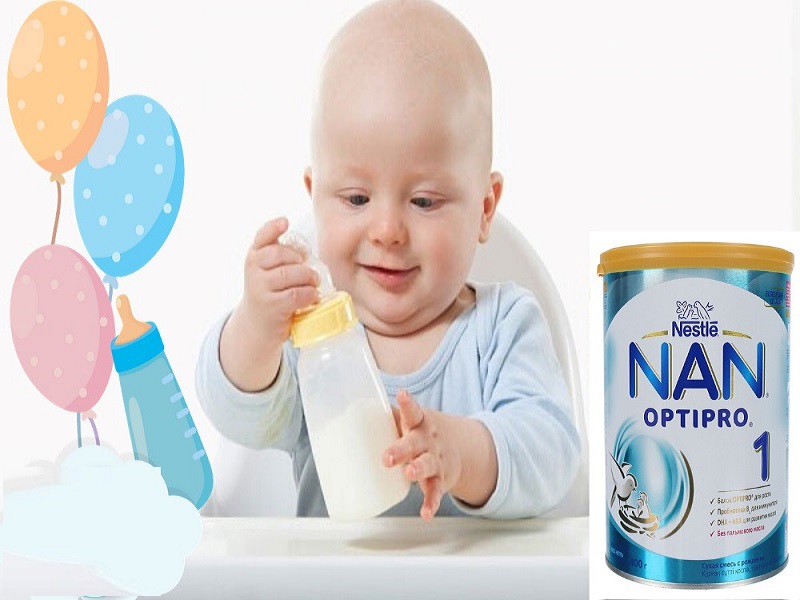 Sữa NAN pha rồi để được bao lâu