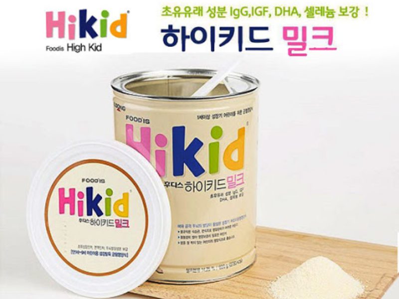 Bật mí cách pha sữa Hikid Hàn Quốc đúng chuẩn, không vón cục, đảm bảo dinh dưỡng cho bé