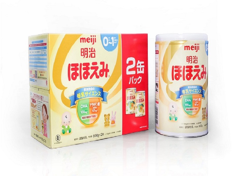 Hướng dẫn cách pha sữa Meiji số 0 cho bé 0 - 1 tuổi