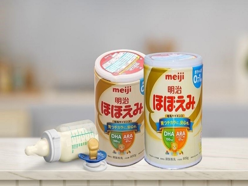 Sữa bột Meiji cần pha với nước bao nhiêu độ