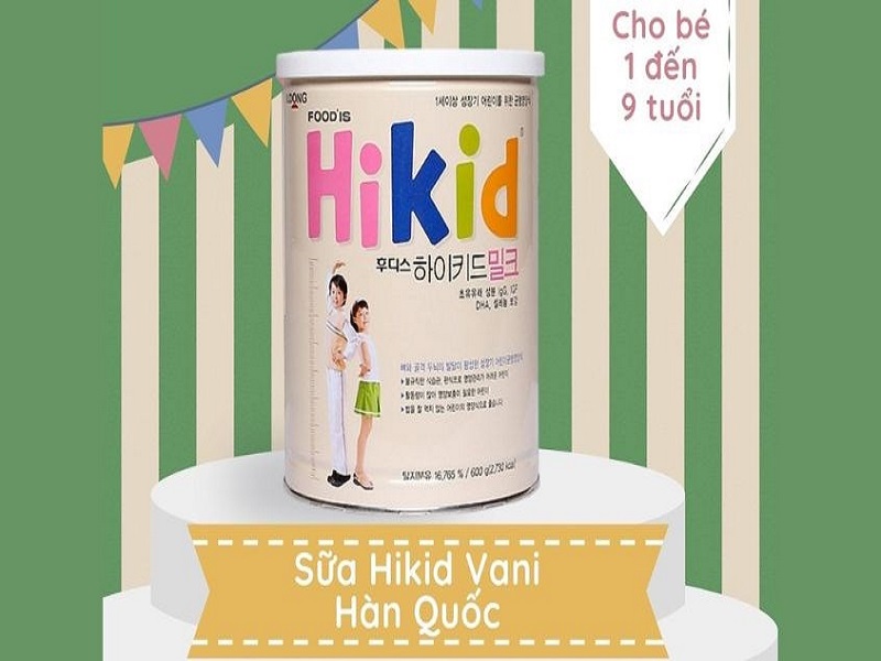 Thương hiệu sữa Hikid Hàn Quốc